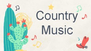 Historia de la música Country